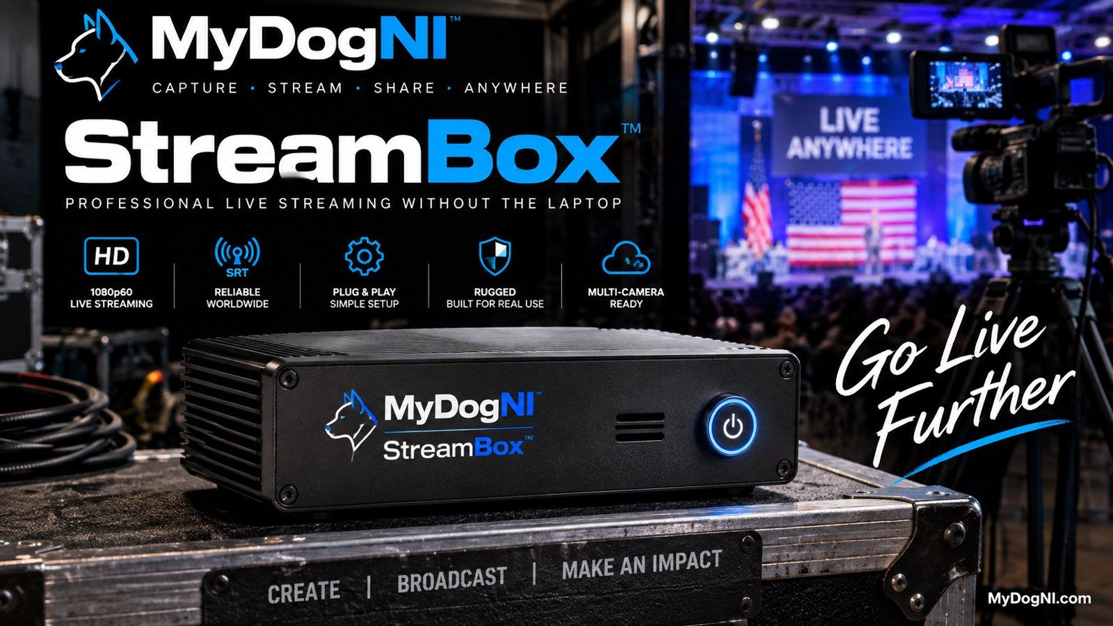 MyDogNI StreamBox Kickstarter campaign